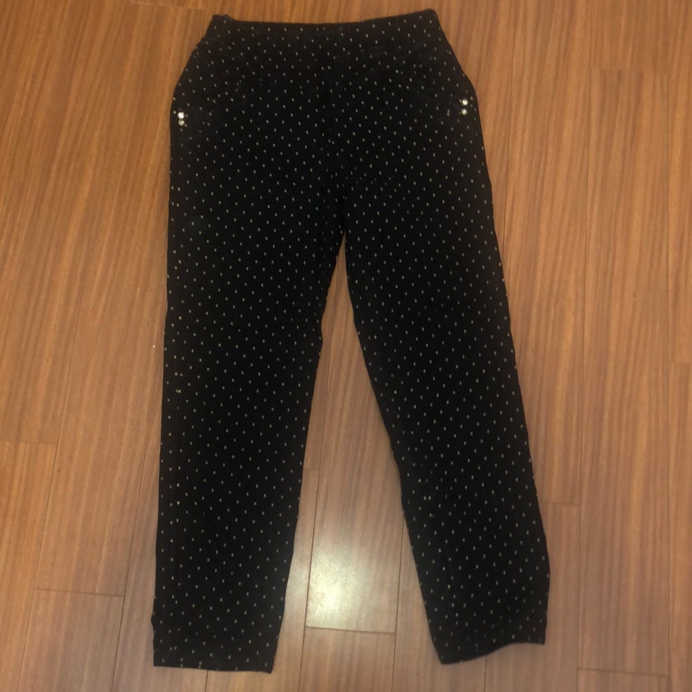 polka dot pants